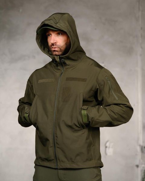 Форма 3в1 Nastan Куртка SoftShell та Штани + Бейсболка олива розмір S buy97322frs-S фото