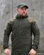 Флісова Кофта R-Military Shark Skin з капюшоном олива розмір S bkr440087frs-S фото 1