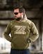 Флісове Худі з принтом 7.62 Military Tactical олива розмір M buy94658frs-M фото 1