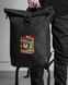 Рюкзак Rolltop 30л Without з принтом Super Mario чорний 42 х 26 см wb8055272frs фото 4