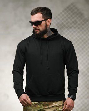 Худі Trenash з принтом Good Friends Bad Times чорне розмір M buy95824frs-M фото