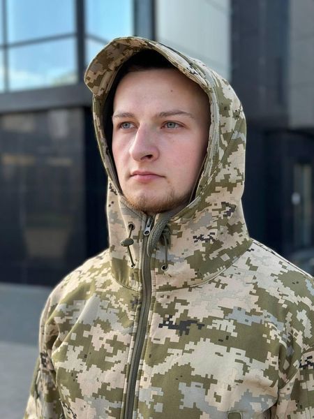 Куртка Blife SoftShell на флісі піксель розмір M for00224frs-M фото