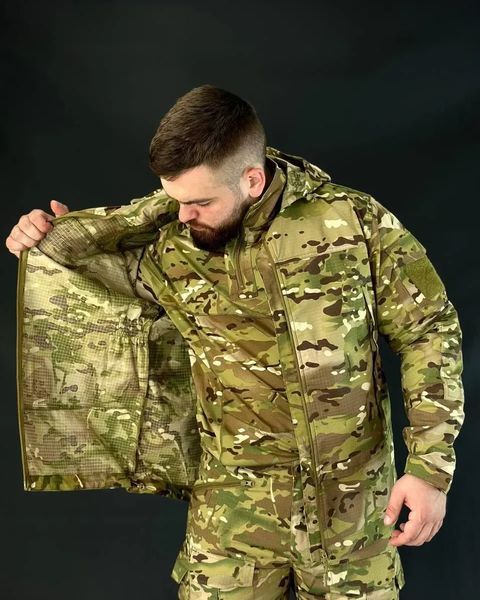 Куртка Tactical Series ріп-стоп з капюшоном мультикам розмір M for01055frs-M фото