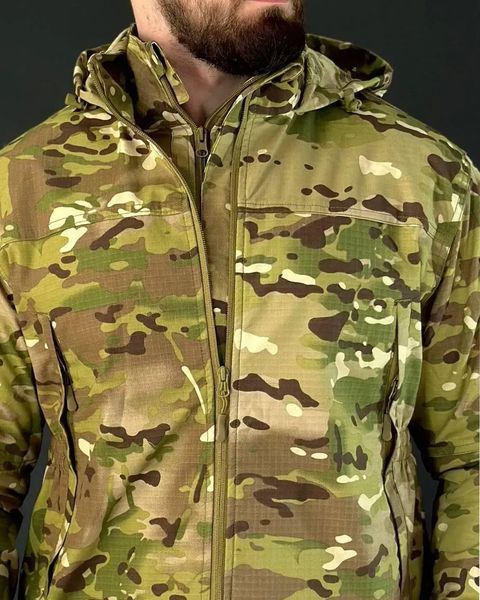 Куртка Tactical Series ріп-стоп з капюшоном мультикам розмір M for01055frs-M фото