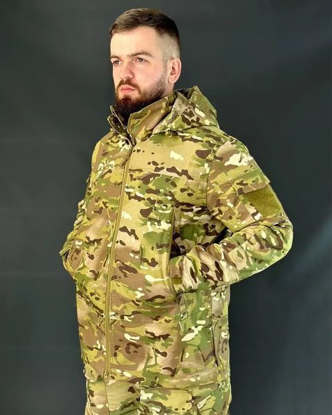 Куртка Tactical Series ріп-стоп з капюшоном мультикам розмір M for01055frs-M фото