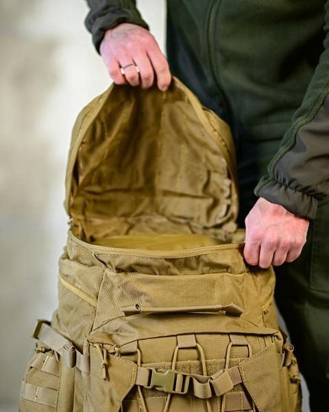 Тактичний Рюкзак 90л LargeCap Cordura койот buy94926frs фото
