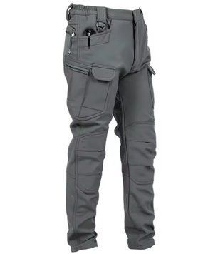 Утеплені Штани SoftShell на флісі сірі розмір M skl6275frs-M фото