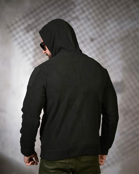 Флісова Кофта Aifor з капюшоном чорна розмір 2XL buy94615frs-2XL фото