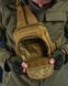 Нагрудна Сумка Hardy Silver Knight Cordura 1000D койот розмір 24 х 18 х 10 см buy13948frs фото 4