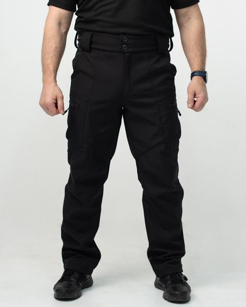 Костюм Поліція R-Military SoftShell Куртка + Штани чорний розмір S тмс02596frs-S фото