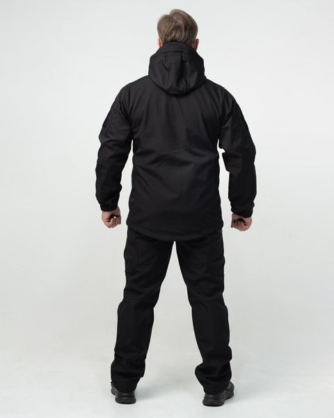 Костюм Поліція R-Military SoftShell Куртка + Штани чорний розмір S тмс02596frs-S фото