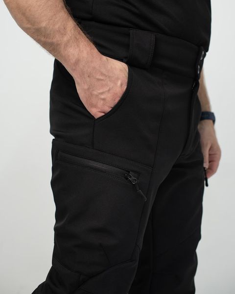 Костюм Поліція R-Military SoftShell Куртка + Штани чорний розмір S тмс02596frs-S фото