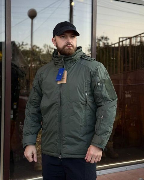 Утеплена Куртка Yinren K4 G-Loft олива розмір 2XL for04169frs-2XL фото