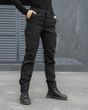 Жіночі Штани-Карго Pobedov Static SoftShell на мікрофлісі чорні розмір S pobPNcr2761bafrs-S фото