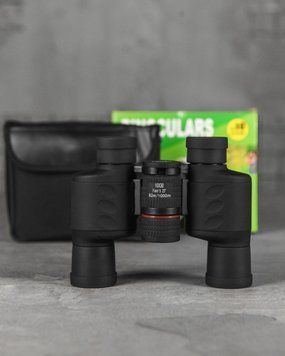 Бінокль із зумом та чохлом чорний розмір 10 х 24 см buy90809frs фото
