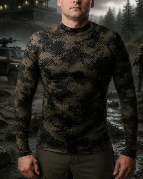 Лонгслів R-Military Jersey олива-Phantom розмір S тмс04945frs-S фото