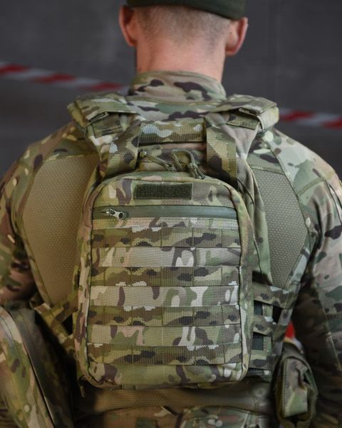 Плитоноска Oblivion Generation Two Cordura з підсумками мультикам розмір 25х30 см buy86773frs фото