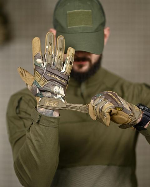 Тактичні Рукавиці M-Pact Mechanix мультикам розмір L buy52391frs-L фото