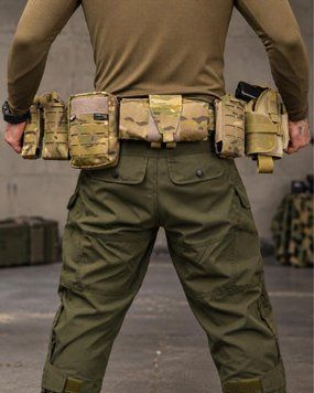 Розвантажувальний Пояс Attack Tactical з підсумками мультикам buy97799 фото