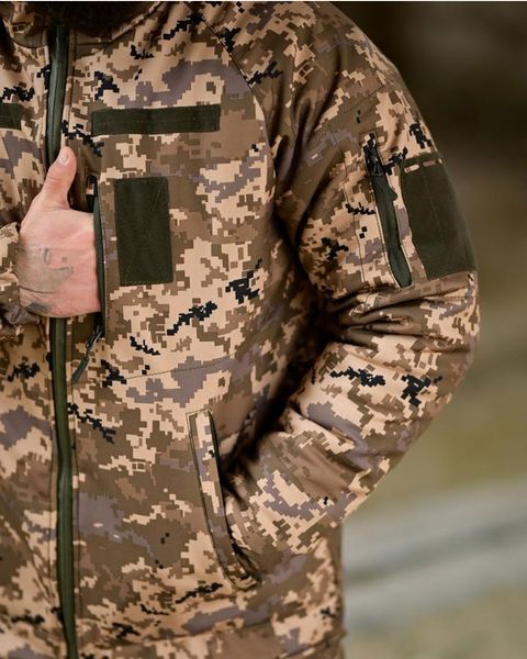 Куртка Restart SoftShell на Omni-Heat з липучками під шеврони піксель розмір S buy94565frs-S фото