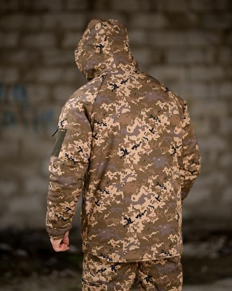 Куртка Restart SoftShell на Omni-Heat з липучками під шеврони піксель розмір S buy94565frs-S фото