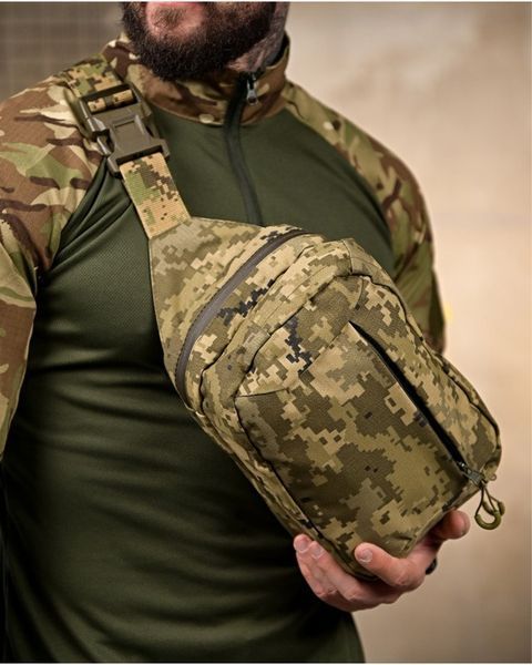 Нагрудна Сумка 1.8 л Laberis Cordura піксель buy93309frs фото