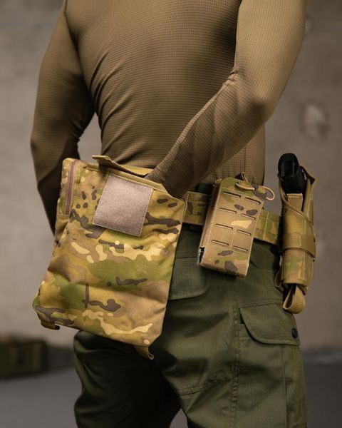 Розвантажувальний Пояс Attack Tactical з підсумками мультикам buy97799 фото