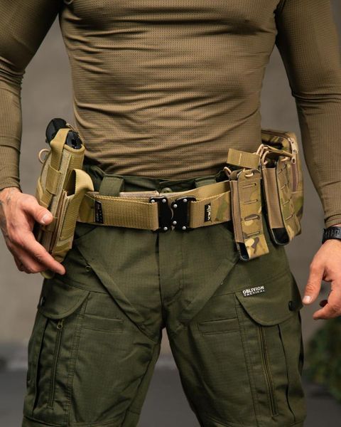 Розвантажувальний Пояс Attack Tactical з підсумками мультикам buy97799 фото