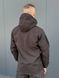 Костюм SoftShell на флісі Куртка з капюшоном + Штани чорна розмір 3XL for00628frs-3XL фото 4