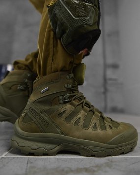 Черевики тактичні Salomon Quest 4D GTX Forces 2 олива розмір 40 buy51076frs-40 фото