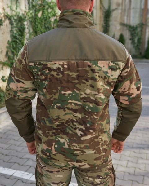 Флісова Кофта KIBORG R-Military GEN I з липучками під шеврони мультикам розмір M bkr503389frs-M фото