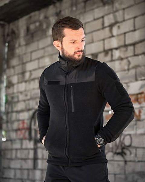 Флісова Кофта Police чорна розмір S buy56846frs-S фото