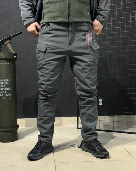 Костюм Tactical Vanguard SoftShell Куртка з капюшоном + Штани сірий розмір S for02383frs-S фото