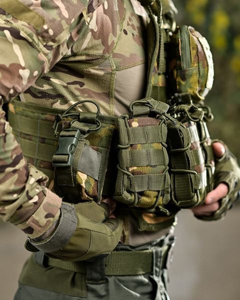 Плитоноска Standart Cordura з підсумками мультикам buy91593frs фото