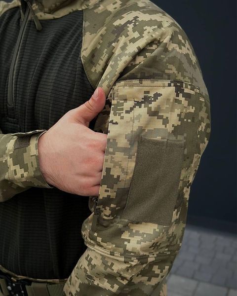 Убакс R-Military ріп-стоп на мікрофлісі піксель розмір S for01781frs-S фото