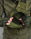 Нагрудна сумка Enders Cordura 1000D олива розмір 19 х 27 х 10 см buy14732frs фото 3