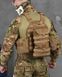 Плитоноска Cobra Cordura 1000D з підсумками та кріпленням Molle койот buy87005frs фото 2