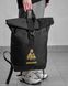 Жіночий Рюкзак Rolltop 30л Without з принтом Minions y чорний 42х 26 см wb8055267frs фото 3