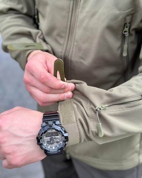 Куртка Voers Softshell на флісі олива розмір M for00055frs-M фото