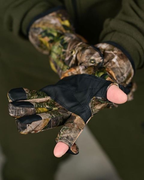 Рукавиці Hunter SoftShell на флісі камуфляж розмір One Size buy94666frs фото