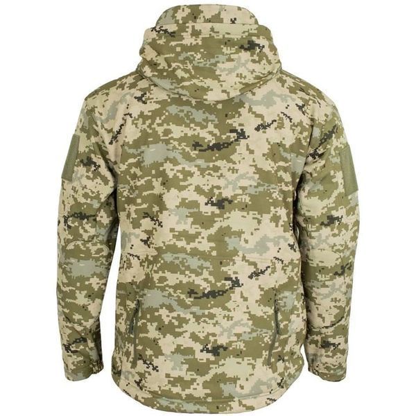 Куртка SoftShell з капюшоном та липучками під шеврони піксель розмір 2XL for01553frs-2XL фото