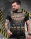 Футболка Oblivion Tactical з принтом Armor чорна розмір S buy92329frs-S фото 1