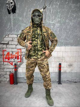 Форма Razor 4в1 SoftShell Куртка та Штани + Фліска і Бейсболка піксель розмір M buy52006frs-M фото