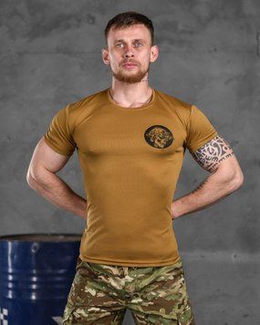 Потовідвідна Футболка Odin Coolmax з принтом Nevil койот розмір M buy85510frs-M фото