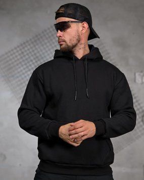 Худі Genesis тринитка на флісі з принтом Veteran чорне розмір M buy97462frs-M фото