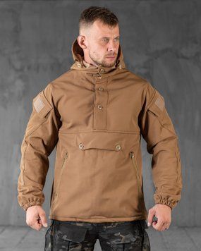 Куртка Анорак Seul SoftShell на флісі койот розмір S buy88916frs-S фото