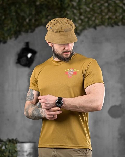 Футболка Coolmax з принтом Медик койот розмір M buy85692frs-M фото