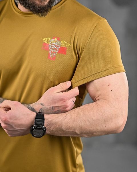 Футболка Coolmax з принтом Медик койот розмір M buy85692frs-M фото