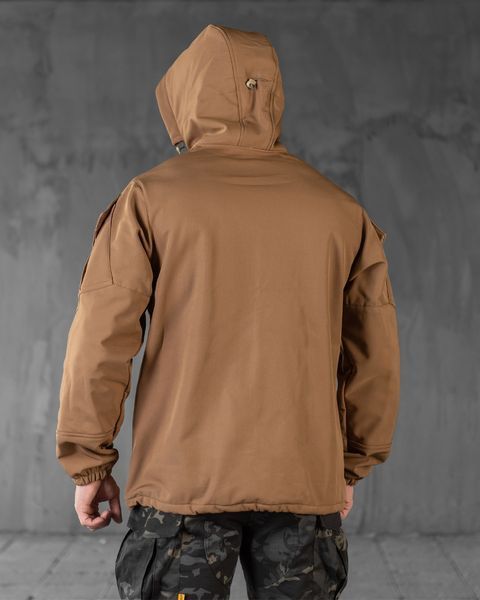Куртка Анорак Seul SoftShell на флісі койот розмір 2XL buy88916frs-2XL фото