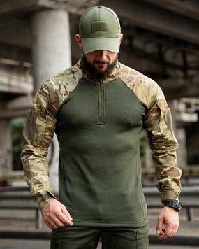Убакс Pоligon на флісі з липучками під шеврони олива мультикам розмір 3XL buy20007frs-3XL фото